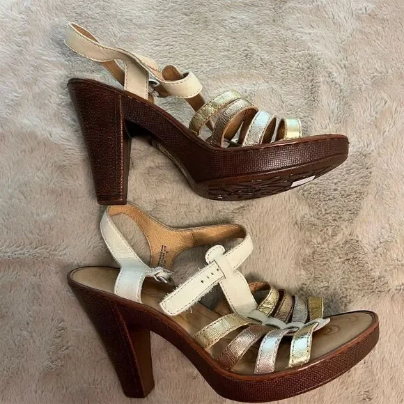 Born | Shoes | Born Womens Strappy Platform Sandal Heels  display picture 2